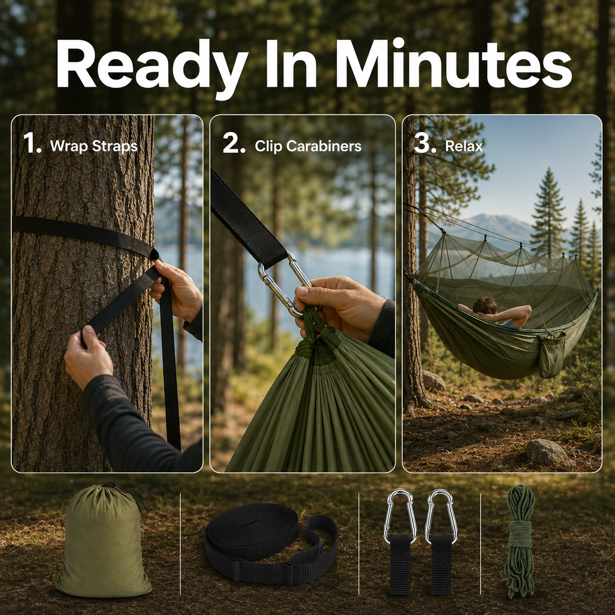 Mosquito Net Hammock
